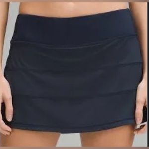 Lululemon navy Pace Rival Skirt